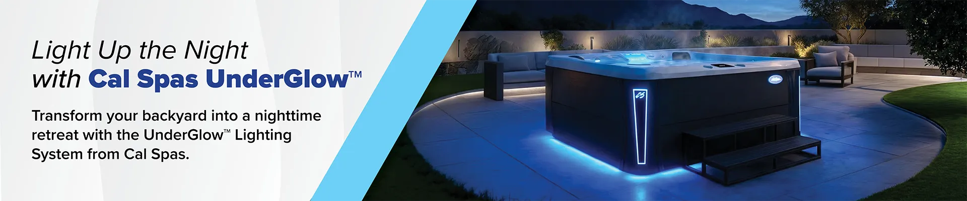 Calspas hot tub being used in a family setting - Rush Valley